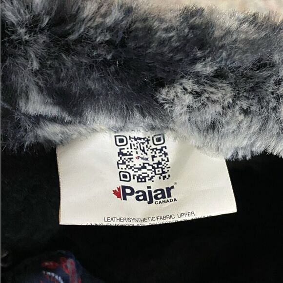 Pajar Canada Faux Fur-trim Lace-up Boots size 39 - Picture 8 of 15